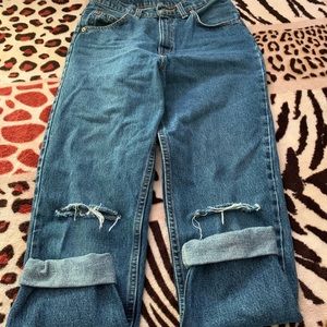 Relaxed fit vintage Levi jeans